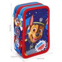 2219/25516: Paw Patrol 3 Zipped Filled Pencil Case